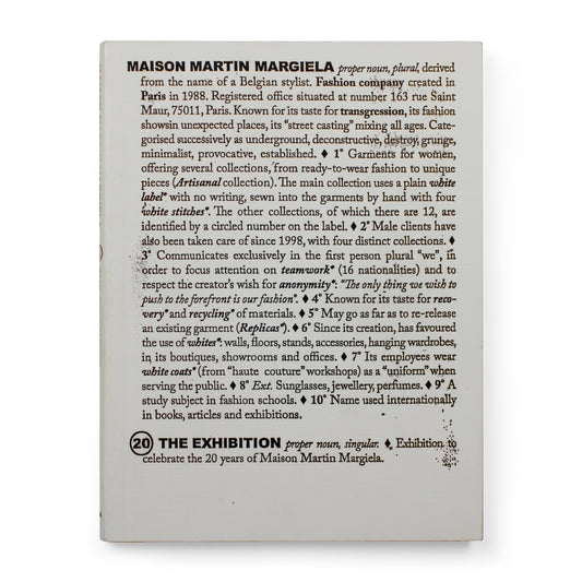 Maison Martin Margiela: 20 The Exhibition